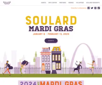STlmardigras.org(Soulard Mardi Gras 2020) Screenshot