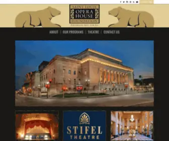 Stloperahousefoundation.org(Saint Louis Opera House Foundation) Screenshot