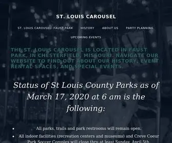 Stlouiscarousel.com(The St. Louis Carousel) Screenshot