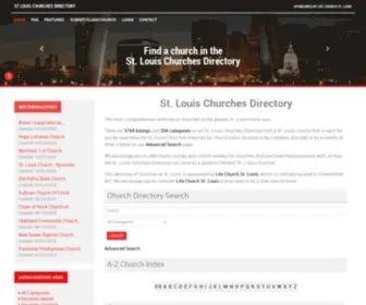 Stlouischurches.org(St Louis Churches Directory) Screenshot