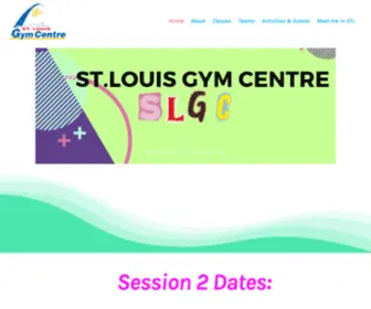 Stlouisgymcentre.com(St.Louis Gym Centre) Screenshot