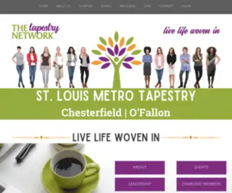 Stlouismetrotapestry.com(The Tapestry Network) Screenshot