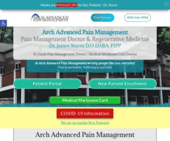 Stlouispainmanagement.com(Pain Management St) Screenshot