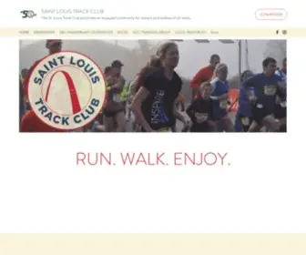 Stlouistrackclub.com(St.louis Running) Screenshot