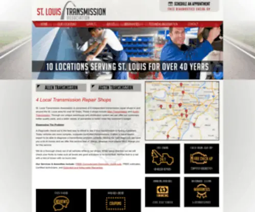Stlouistransmission.com(St. louis transmission) Screenshot