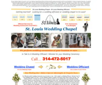 Stlouisweddingchapel.com(St Louis Wedding Chapel) Screenshot