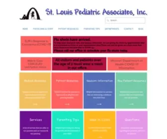 STlpeds.com(Pediatric Medical Practice) Screenshot