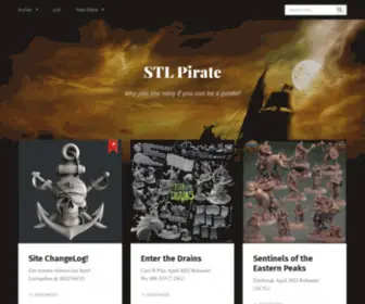STlpirate.com(STL Pirate) Screenshot