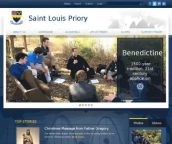 STLprioryschool.org(Saint Louis Priory School) Screenshot