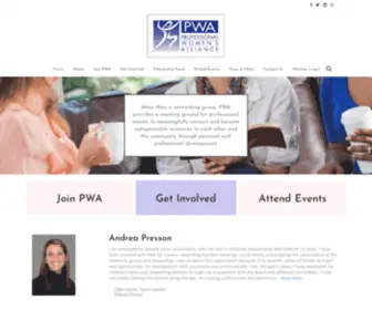 STLpwa.org(Professional Women's Alliance) Screenshot