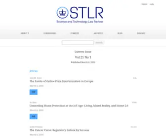 STLR.org(Columbia Law/Tech Journal) Screenshot