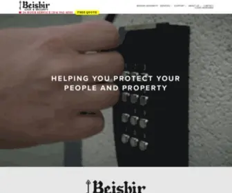 STlsecurity.com(Beishir Lock & Security) Screenshot