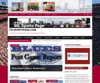 STLsportspage.com(Cardinals baseball coverage) Screenshot