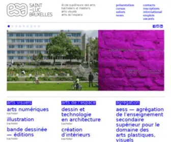 Stluc-Bruxelles-Esa.be(Esa Saint) Screenshot