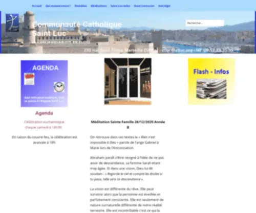 Stluc.org(Accueil) Screenshot