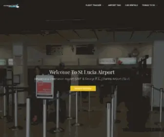 Stlucia-Airport.com(Hewanorra International Airport) Screenshot