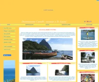 Stlucia.it(La guida per le tue vacanze a St Lucia) Screenshot