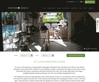 Stluciakingfisherlodge.co.za(Kingfisher Lodge) Screenshot