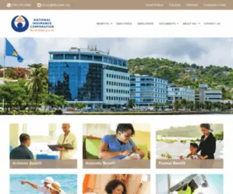 Stlucianic.org(For the benefit of us all) Screenshot