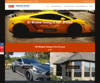 Stlucietint.com(TNT Window Tinting in Port St Lucie) Screenshot