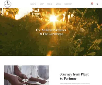 Stlucybotanists.com(The home of St) Screenshot