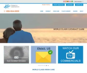 Stlukeseye.com(Laser Cataract Surgery) Screenshot