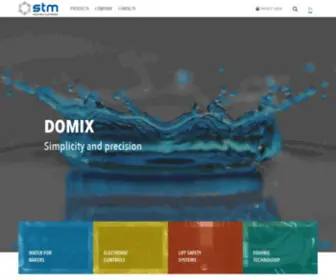 STM-Products.com(Elettronica industriale) Screenshot
