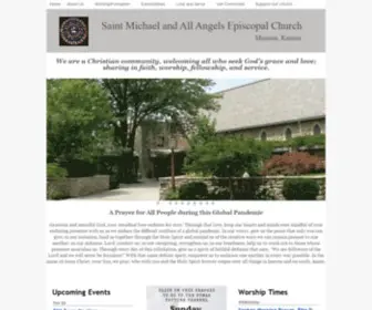 Stmaa.com(Saint Michael and All Angels Episcopal Church) Screenshot