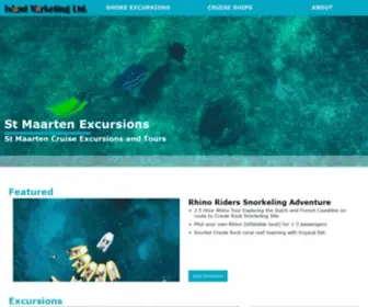 Stmaartencruiseexcursions.com(Island Marketing Ltd) Screenshot