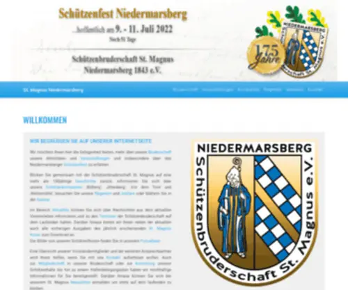 Stmagnus-Niedermarsberg.de(Schützenbruderschaft) Screenshot