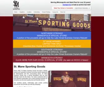 Stmanes.com(Mane Sporting Goods) Screenshot