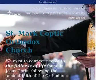 Stmarkatl.church(Mark American Coptic Orthodox Church) Screenshot