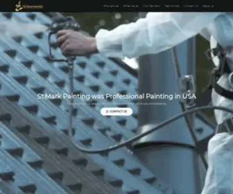 Stmarkpainting.com(ST.Mark Painting) Screenshot