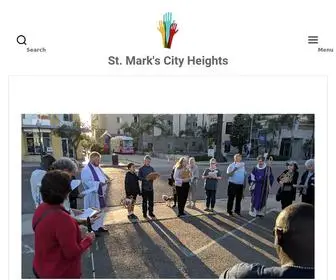 Stmarks-Cityheights.org(Mark's City Heights) Screenshot