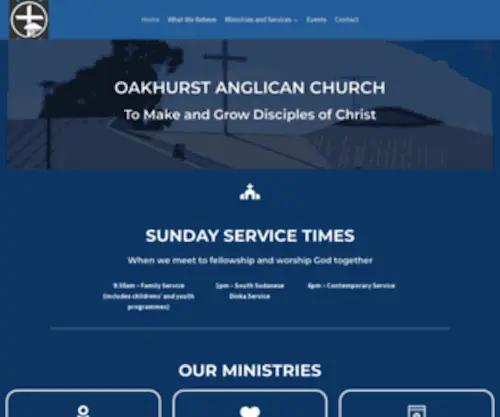 Stmarks.org.au(To make and grow disciples of Christ) Screenshot