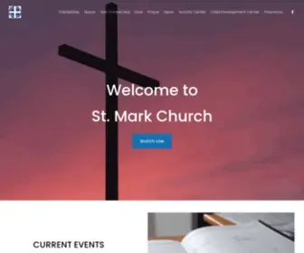 Stmarkumc.com(Mark United Methodist Church) Screenshot