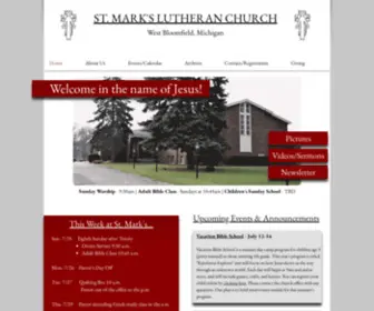 Stmarkwb.org(Church) Screenshot