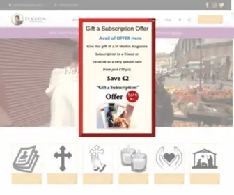 Stmartin.ie(St Martin Apostolate) Screenshot