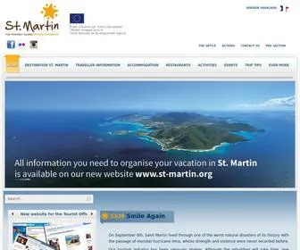 Stmartinisland.org(ST MARTIN TOURIST OFFICE) Screenshot