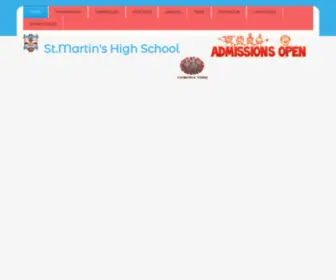 Stmartinshighschool.in(St.Martin's High School) Screenshot