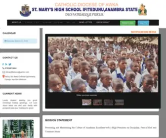 Stmaryhighschoolifitedunu.com.ng(Stmaryhighschoolifitedunu) Screenshot