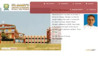 Stmarymirzapur.com(Mary School & College) Screenshot