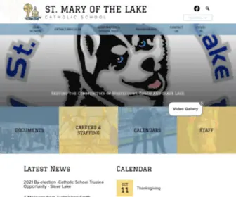 Stmaryofthelake.ca(St. Mary of the Lake Catholic School) Screenshot