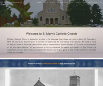 Stmarysaltus.org(Mary's Catholic Church) Screenshot