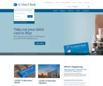 Stmarysbank.com(A full) Screenshot