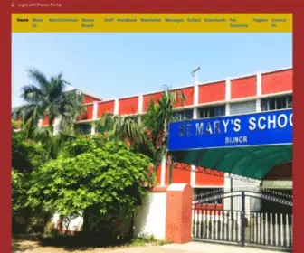 StmarysbijNor.com(St Mary's School) Screenshot