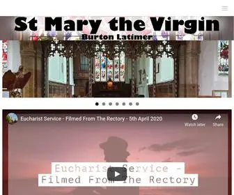 Stmarysburtonlatimer.co.uk(St Marys Burton Latimer) Screenshot
