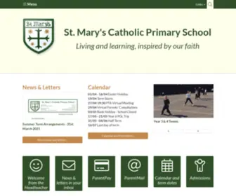 Stmaryschiswick.org.uk(St Mary's Catholic Primary School Chiswick) Screenshot