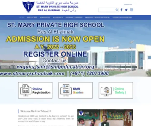 Stmaryschoolrak.com(Mary Private High School RAK) Screenshot