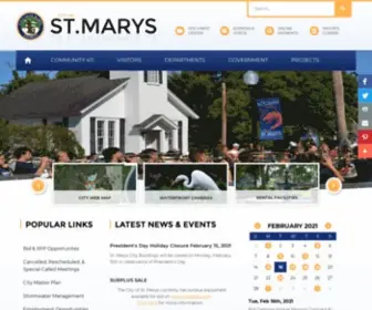 Stmarysga.gov(Stmarysga) Screenshot